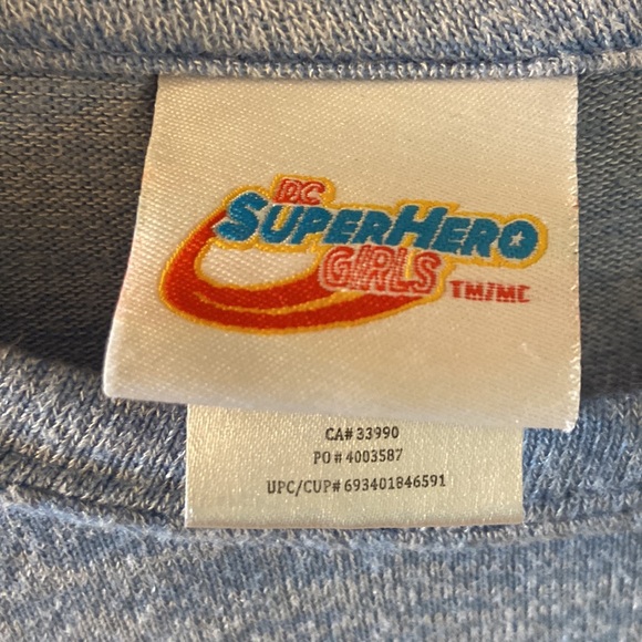 DC Super Hero Girls Blue Dress size large - Picture 5 of 8